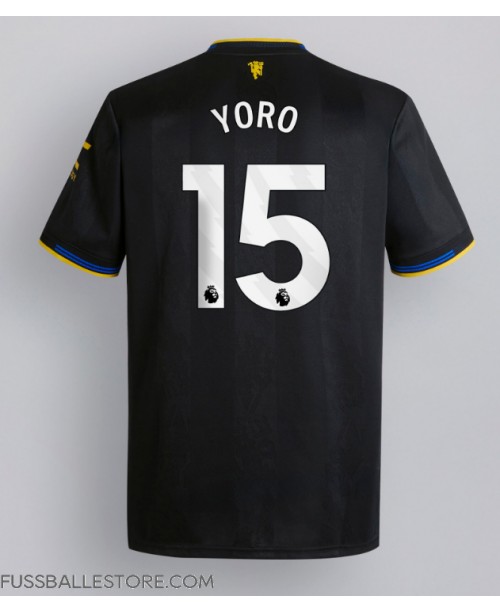 Günstige Manchester United Leny Yoro #15 3rd trikot 2025-26 Kurzarm Günstige Manchester United Leny Yoro #15 3rd trikot 2025-26 Kurzarm